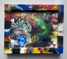 Moderne  Kunst  Malerei 24 x