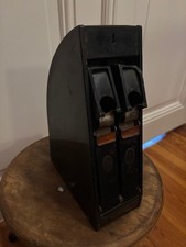 Kinokarten-Verkaufskasten für zwei Kartenrollen Metall