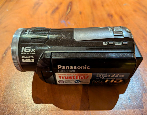 Panasonic hdc sd20 avchd full - panasonic,