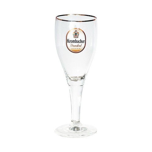 Krombacher dunkel bierglas - krombacher,