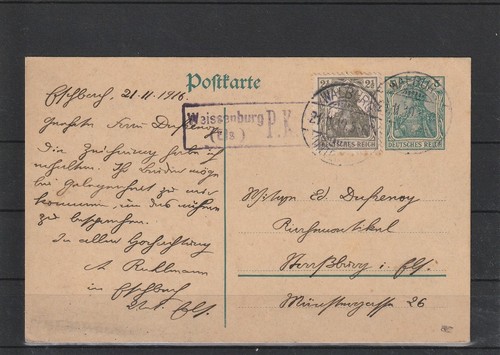 Deutsches reich ganzsache - deutsches,