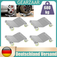 4X SATZ PKW Rangierhilfe 680kg