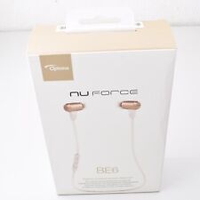 OPTOMA NuForce Be6 Bluetooth Kopfhörer Gold Defekt Ungetestet In ear Sport Handy