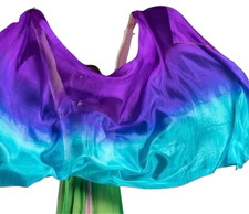 100% Seidenschal Bauch Tanz