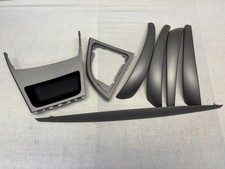 BMW E87  1er  Interieurleisten Leisten Zierleisten Dekorleisten Silbergrau Set