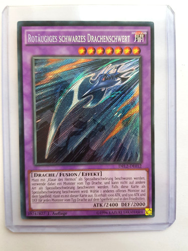 Rotäugiges schwarzes - rotäugiges,
