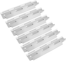 GFTIME Brennerabdeckung Edelstahl 35.5cm für EL Fuego Dayton 4, 6 Stück