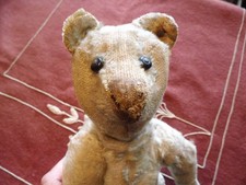 Steiff Teddy antik / Vorkriegszeit,  mit Knopf im Ohr !  Schöner alter Teddybär