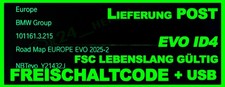 BMW MINI NAVI UPDATE ROAD MAP EUROPE EVO 2025-2 NBTevo ID4 ink FSC Leben ink USB