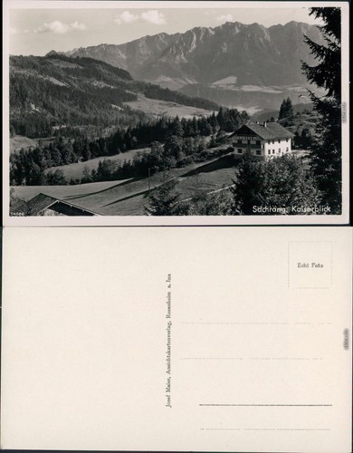 Ansichtskarte sachrang aschau - ansichtskarte, sachrang-aschau