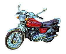 Norton Commando Magnet -