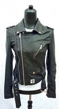 LEDERJACKE - Gr.40 / M -