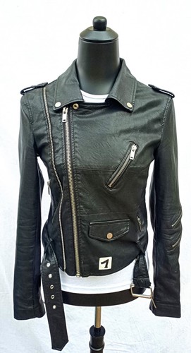 Lederjacke m - lederjacke, /