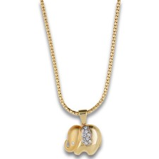 Elefant Anhänger mit Kette