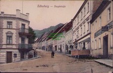 164015 AK Silberberg Bez. Breslau Hauptstraße 1901