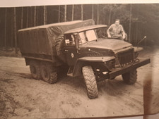 ALTES FOTO NVA FAHRZEUG URAL