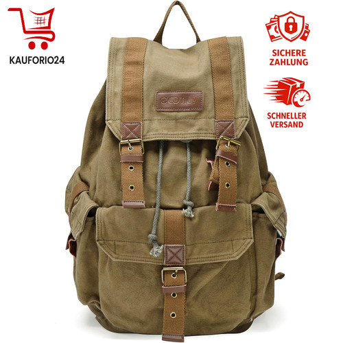 Rucksack segeltuch vintage - segeltuch,
