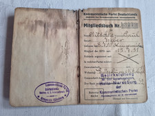 Kommunistische Partei Deutschlands, Mitgliedsbuch von 1931-1933