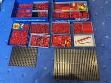 Fischertechnik Konvolut "S-Riegel, Bauplatten, Verbinder, Kraftmesser"