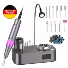 Elektrische Nagelfräser 35000 U/min Nagelfeile Maniküre Profi Pediküre Set Bits