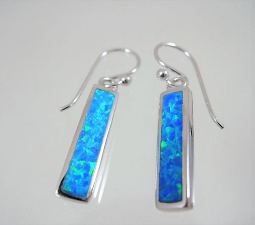 Opalschmuck ohrringe synth - opalschmuck,