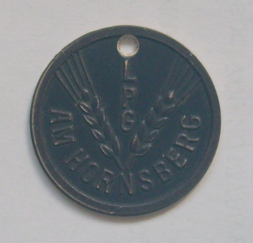 Wertmarke der lpg - der,