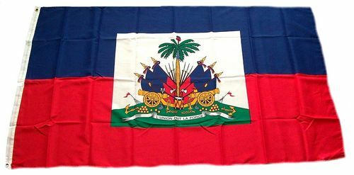 Fahne flagge haiti wappen - wappen, 90