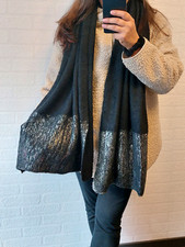 XL Glitzer Langschal Schal