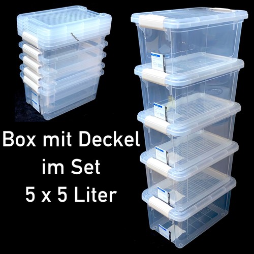 Aufbewahrungsbox mit deckel - mit,