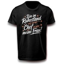 Ruhestand Geschenkidee für Kollegen oder Ehemänner zur Rente Rentner Shirt