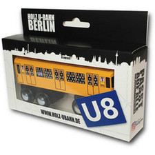 Holz U-Bahn Berlin U8 -