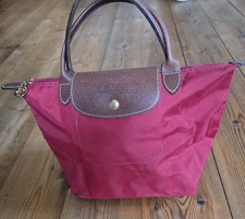 Longchamp Handtasche S Le Pliage Original in Ziegelrot-gebraucht-TOP Zustand