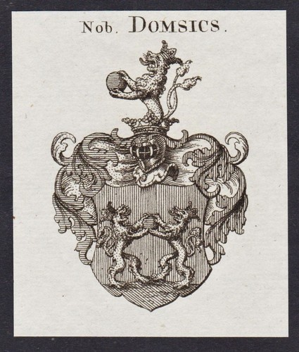 Domsics wappen coat - domsics, arms