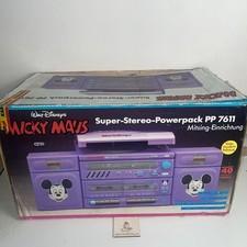 Micky Maus Stereo Anlage|Walt Disney|Retro|Vintage|Rar