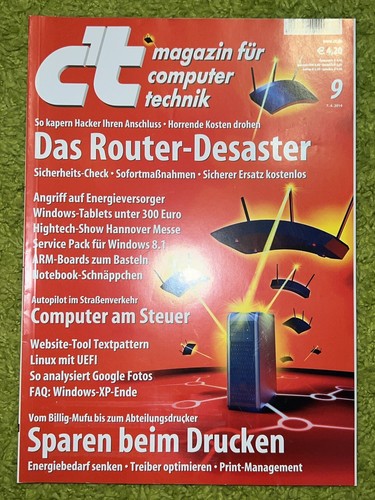 Heise magazin zeitschrift - ct,