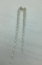 Alt Christbaumschmuck Weihnachtsschmuck  Eiszapfen Glas