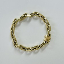 Massives Armband 14k Gelbgold