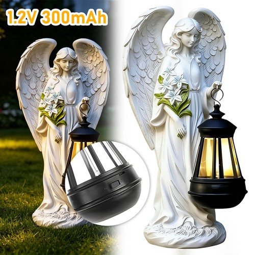 Engel gartenfiguren solar - engel,