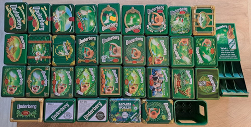 32x underberg blechdosen - 32x,