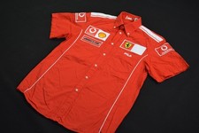 Fila Ferrari T-Shirt Vintage Hemd Formel 1 Motor Sport Auto Ferrarista Schumache