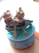 Enesco Spieluhr Spieldose Mäuse Bootsfahrt - Let me call you sweetheart
