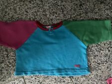 "Oilily" Mädchen Crop Sweatshirt in Colorblocking in Größe 104