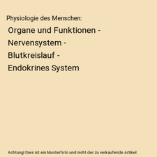 Physiologie des Menschen
