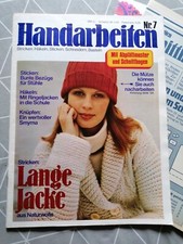 Strickheft handarbeitsheft