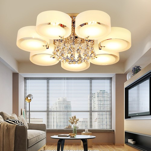 Luxus deckenlampe kristall - deckenlampe,