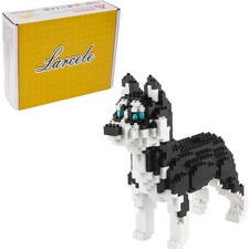 Kreatives Bauset Husky Hund -