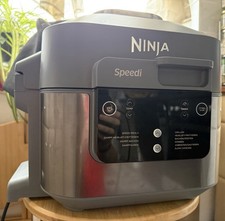 Ninja Speedi Rapid Cooking System & Heißluftfritteuse ON400DE   5,7 l Grau