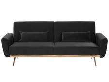 3-Sitzer Schlafsofa Samt