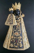 Madonna Mutter Gottes Marienfigur schwarze Madonna Polyresin 20cm TOP