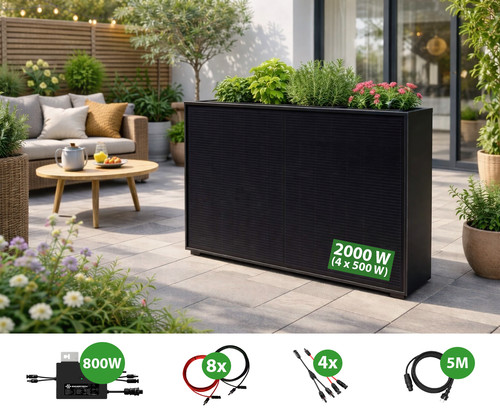 Hochbeete mit solaranlage - 2,